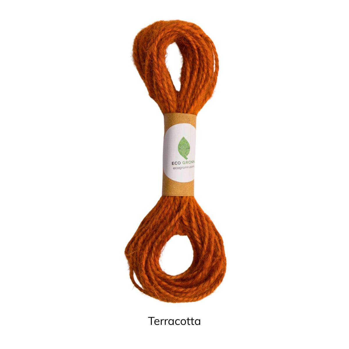 Red Jute Twine Cord | Single 10-Yard Spool | Terracotta, Earthy Shades Biodegradable String for Holiday Gifting, Crafts and Decor