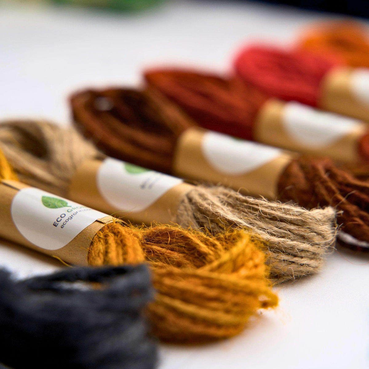 Natural Jute Twine Cord | Single 10-Yard Spool | Choose from 14 Vibrant Colors