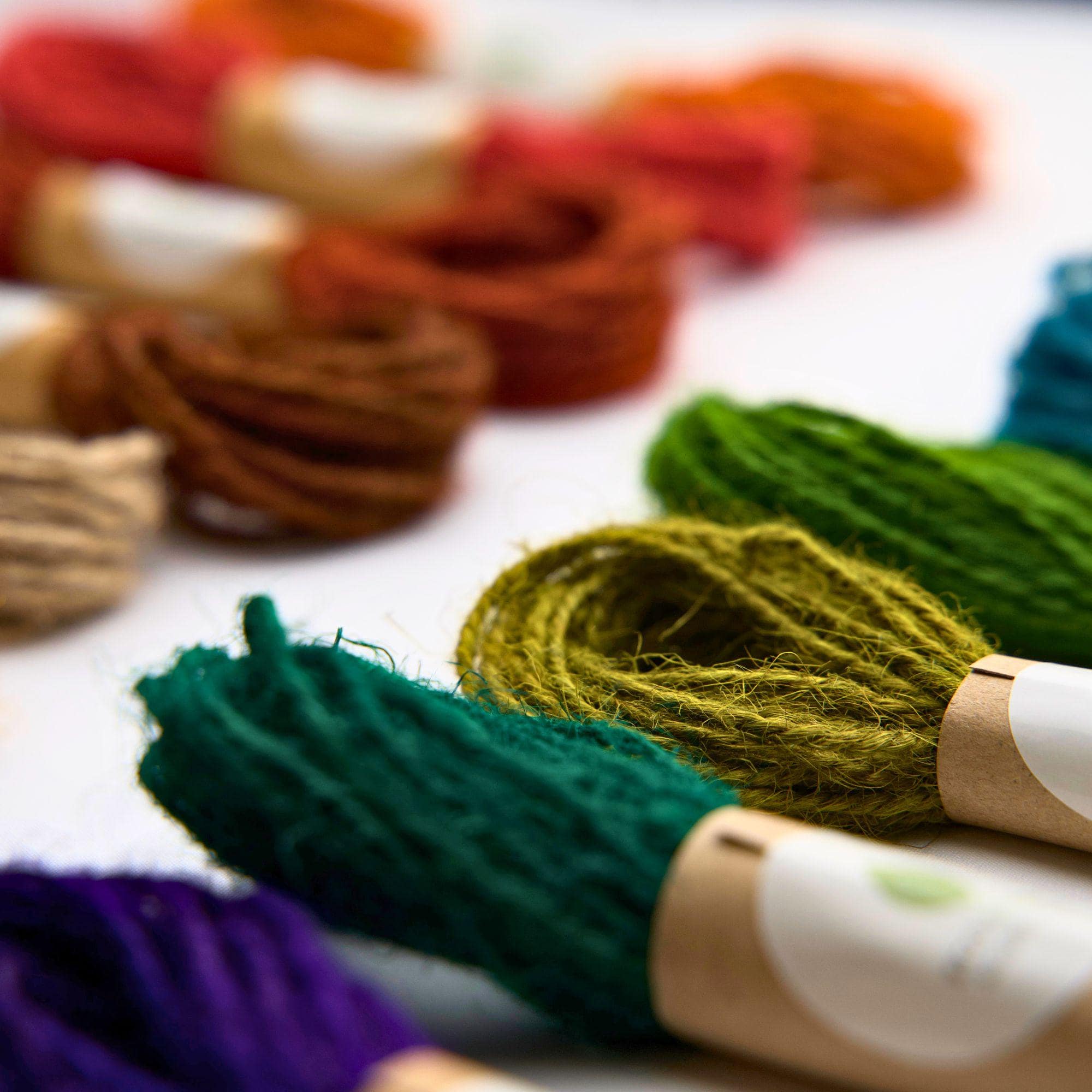 Green Jute Twine Cord  | Single 10-Yard Spool | Forest, Grassy, Olive Natural Biodegradable String for Crafts, Decor & Holiday Gifting