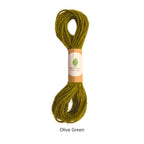 Green Jute Twine Cord  | Single 10-Yard Spool | Forest, Grassy, Olive Natural Biodegradable String for Crafts, Decor & Holiday Gifting