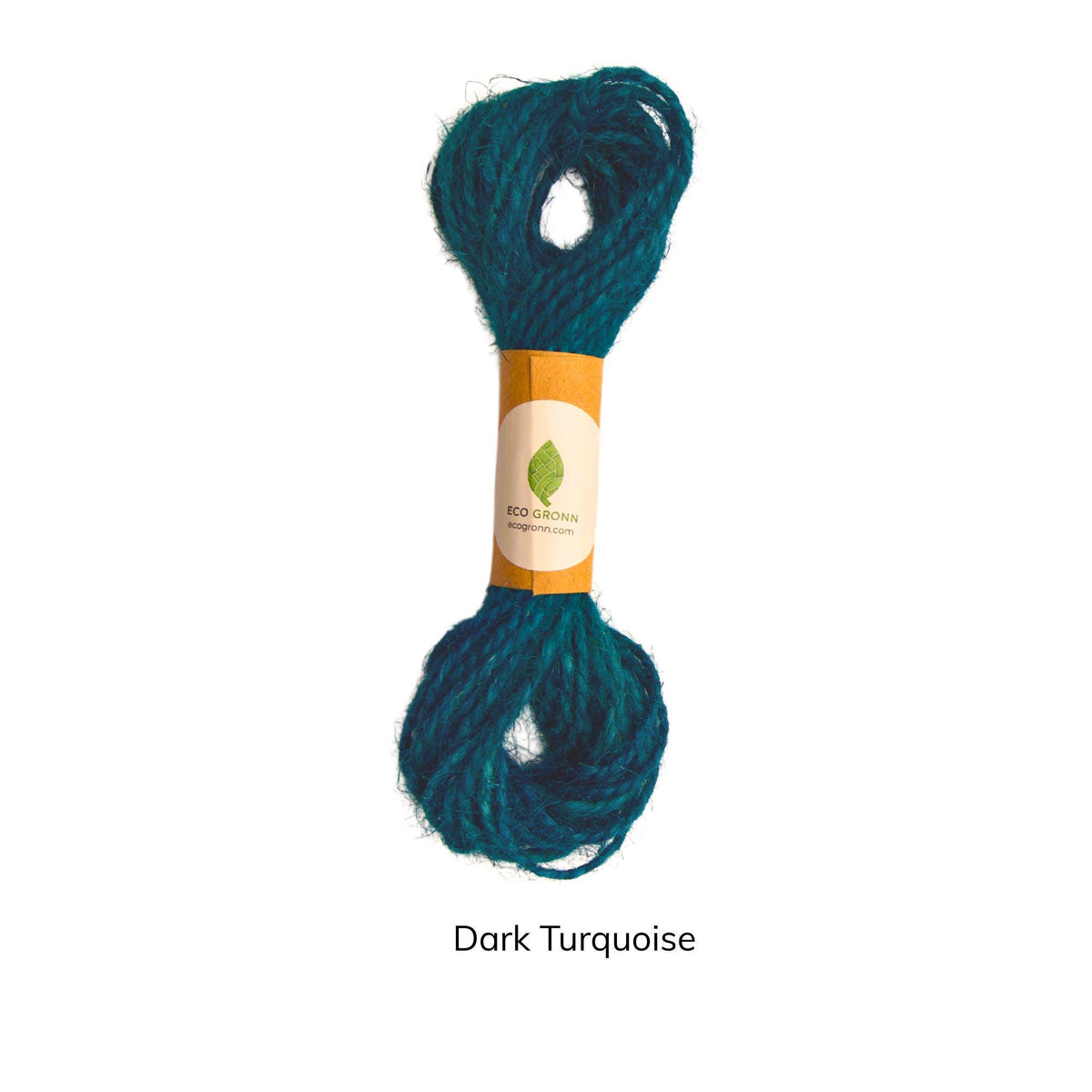 Blue Jute Twine Cord | Single 10-Yard Spool | Ocean, Turquoise, Midnight Blue Artisan String for Gift Wrapping, Macrame Crafting