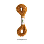 Natural & Brown Jute Twine Cord | Single 10-Yard Spool | Natural, Brown & Golden Brown Biodegradable String