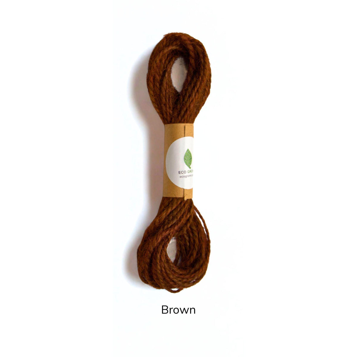 Natural & Brown Jute Twine Cord | Single 10-Yard Spool | Natural, Brown & Golden Brown Biodegradable String