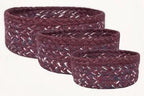 Burgundy - Trinket Basket