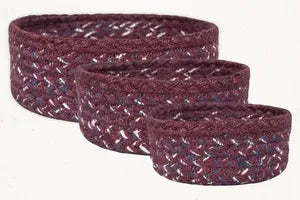 Burgundy - Trinket Basket